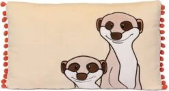 NICI Kissen Erdmännchen 43x25 Cm, GRÜN