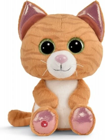 NICI Glubschis Plüsch Wandkatze Tabbrey 25cm, GRÜN