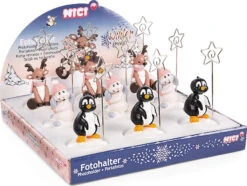Nici Fotohalter Winter Friends 2022 Sortiment,Polyresin (48358)