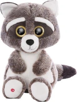 Nici GLUBSCHIS Kuscheltier Waschbär Clooney 45 Cm (47187)