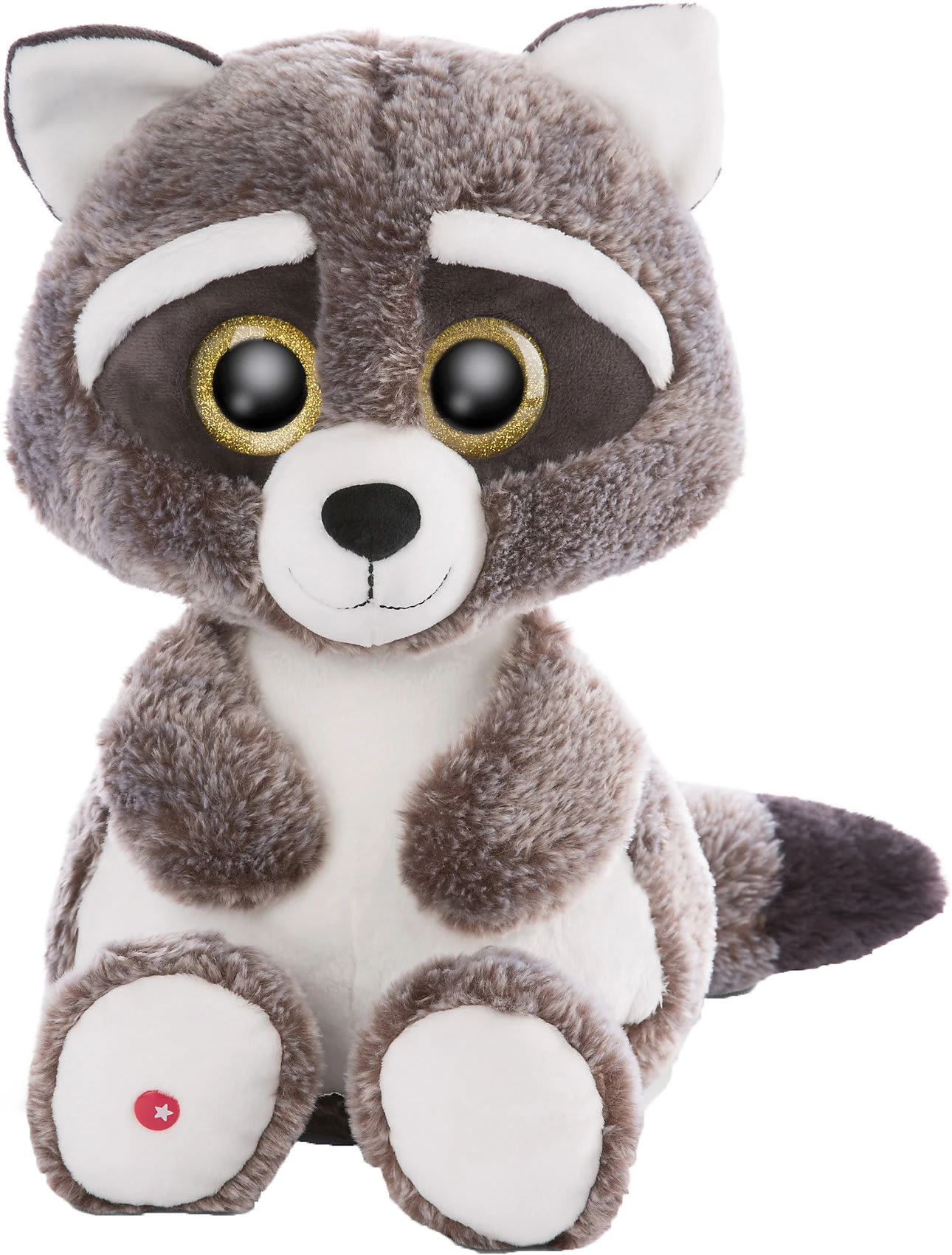 Nici GLUBSCHIS Kuscheltier WaschbÀr Clooney 45 Cm (47187)