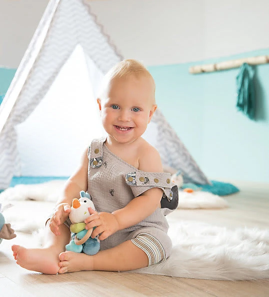 Nici Greifling Drache Dragilu 15cm Mit Holzring Und Glocke (43705) - Image 3