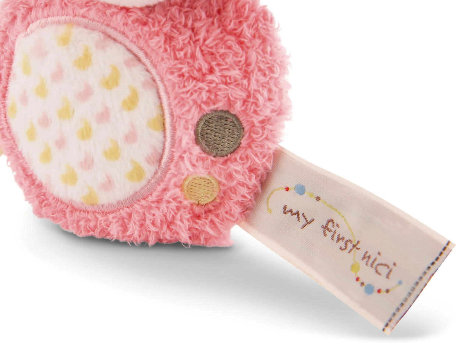 Nici Greifling Hase Hopsali Mit Rassel 12cm (46586) - Image 5