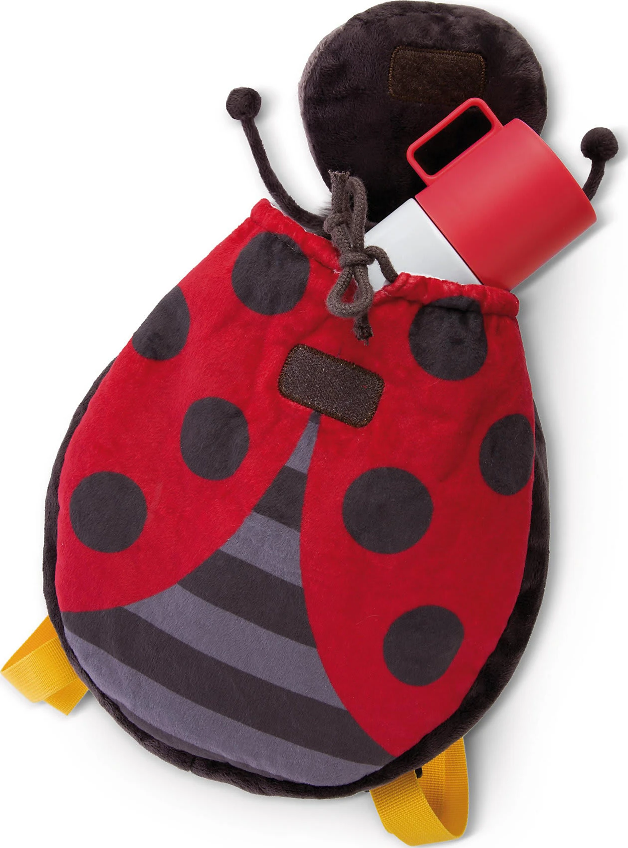 Nici Kindergartenrucksack Marienkäfer Plüsch, 24 X 28 X 15 Cm (48215) - Image 3