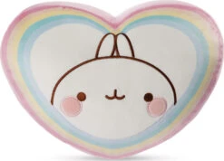 Nici Kissen Herzförmig Molang, 40 X 30 Cm (48228)