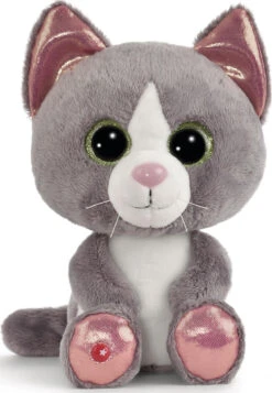 Nici Kuscheltier GLUBSCHIS Katze Grau Felinja 25cm