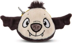 Nici Münztäschchen Fledermaus Plüsch Im Display, 15 X8 X 2 Cm (48213)