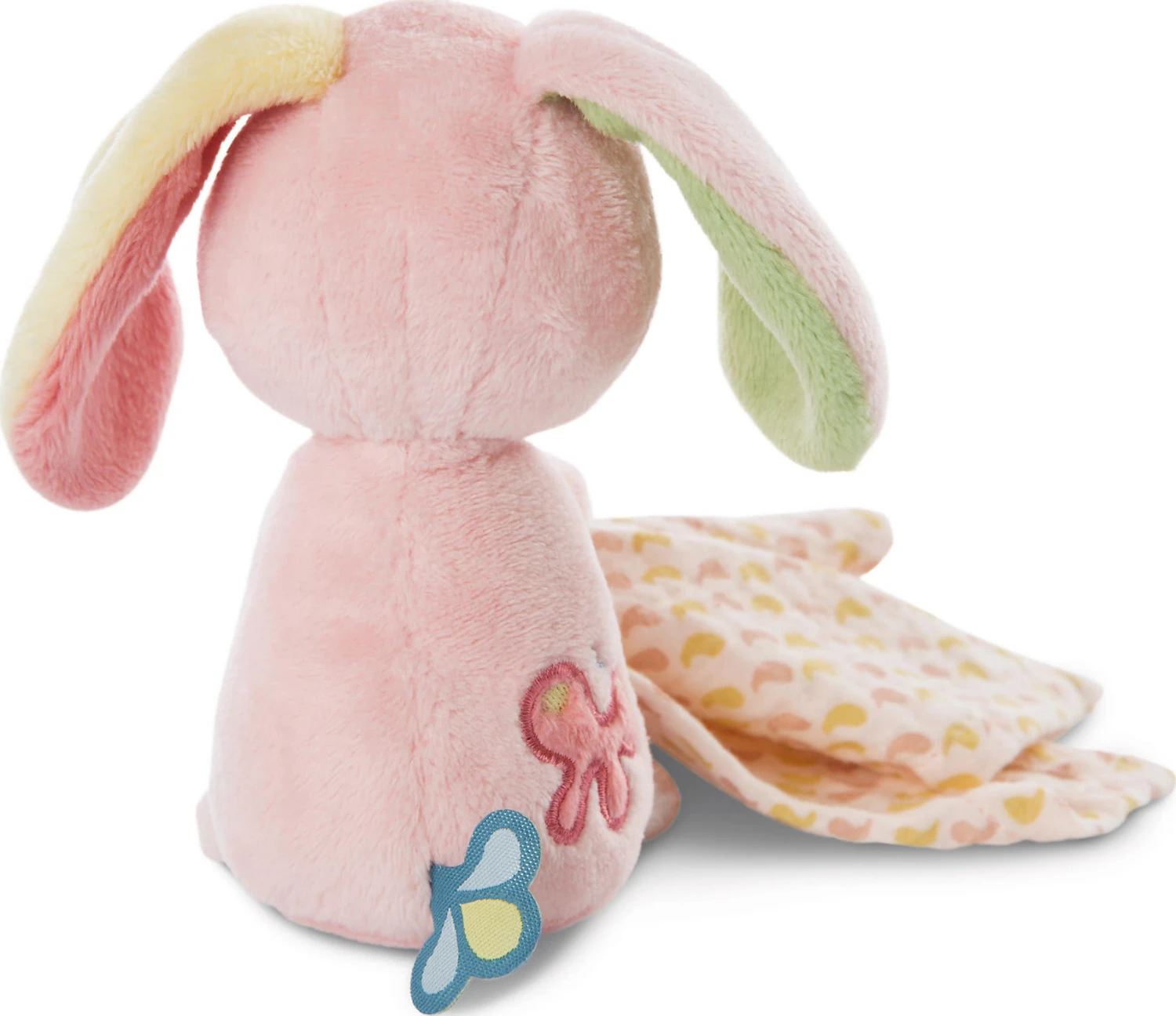 Nici Schmusetier 3D Hase Hopsali Mit Mulltuch, 13 Cm (48039) - Image 3