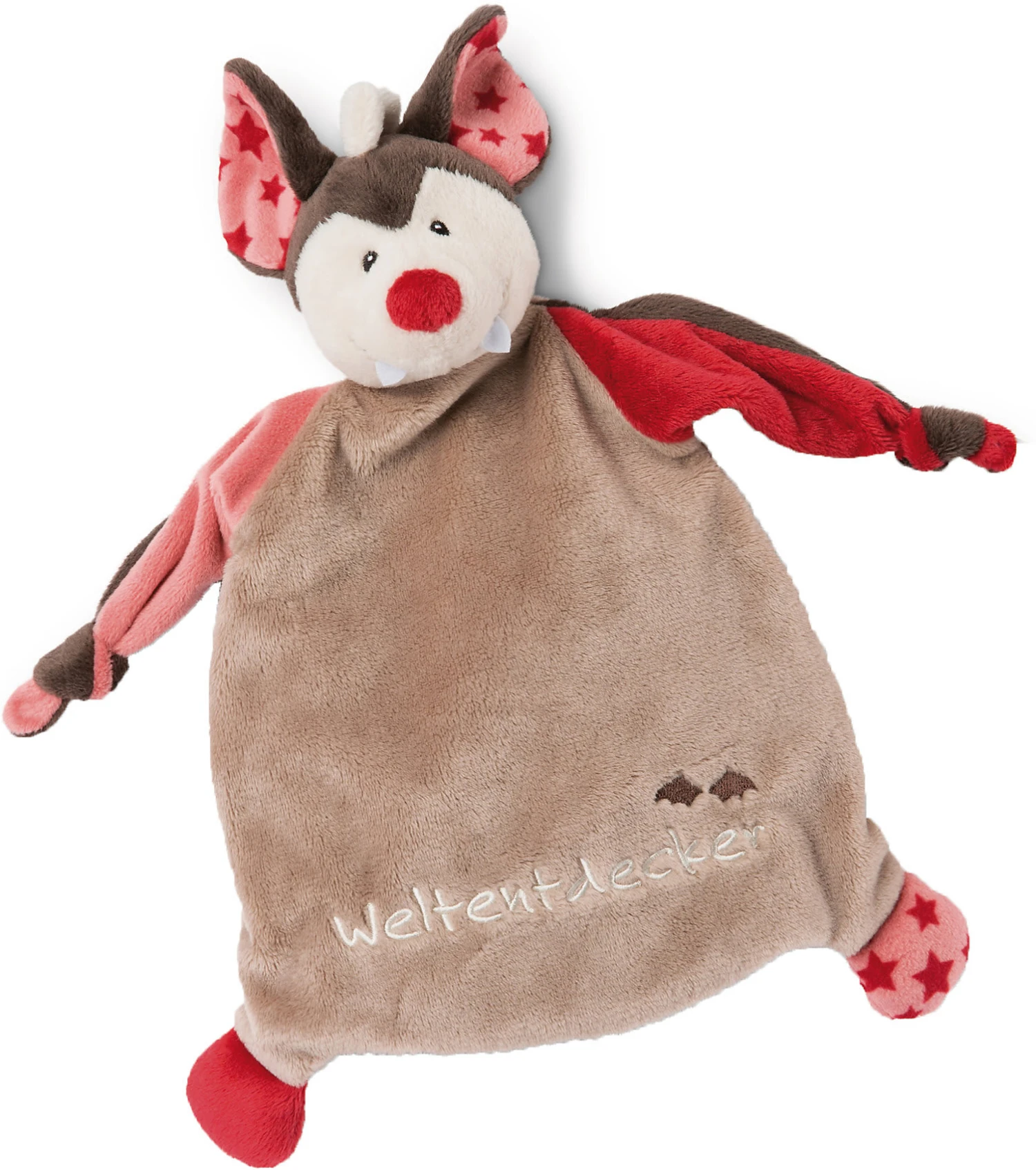 Nici Schmusetuch Fledermaus "Weltentdecker"