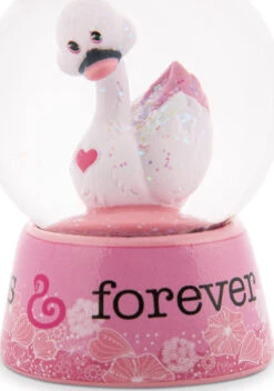 Nici Schüttelkugel Schwan, Weiß, 6,5 Cm (48282)